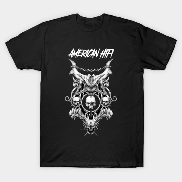 AMERICAN HIFI BAND T-Shirt by Angelic Cyberpunk